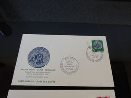 4 Batzen  Sonderbriefe Nidwalden Uri Schwyz Obwalden 1962