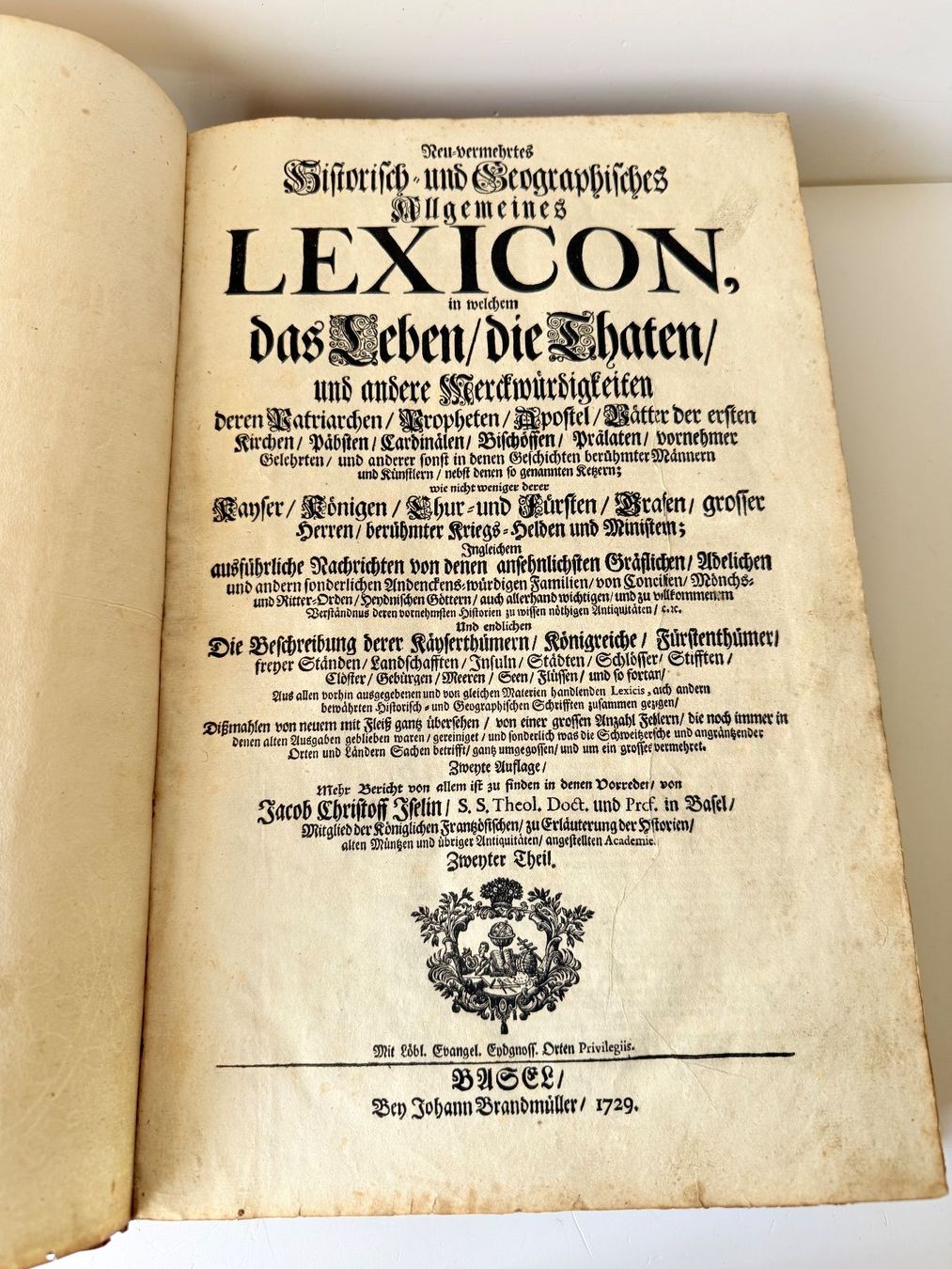 Libri: Antikes Buch Basel 1798 – Usato da Zwingen venduto da moje1