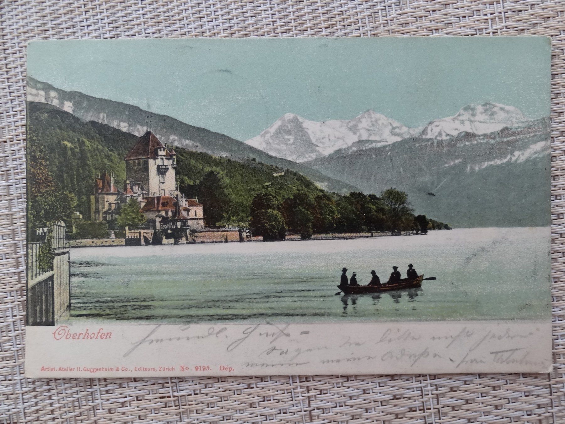 Cartoline postali: Oberhofen - 1906 – Usato da St Léonard venduto da Riglin