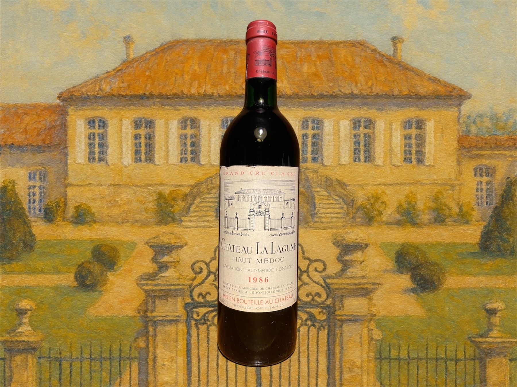 Vino: Château La Lagune 1986 ! Haut Médoc – Nuovo e nell'imballaggio originale da Muttenz venduto da exclusive_wines