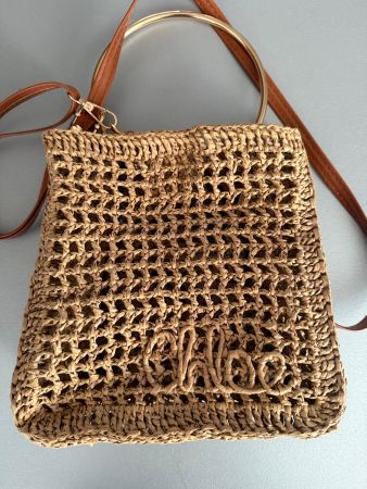 Tasche aus Raffiabast