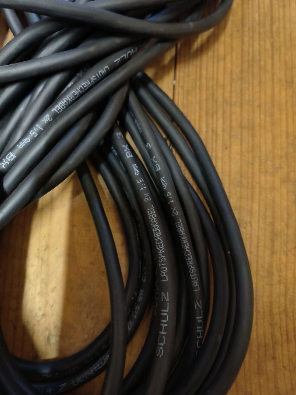 Kabel: Lautsprecher-Kabel 2stk 9&12 Meter  – Gebraucht aus Bennwil von Rock-Racer 1