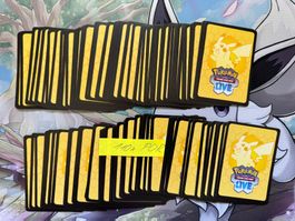 110x Pokémon TCG Live Code Karten – Perfect Order