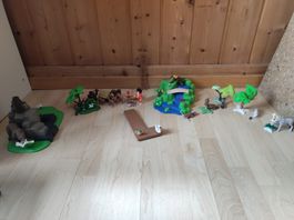Playmobil Mischwald mit vielen Verschiedenen Tieren