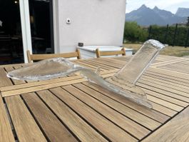 Oiseau en verre Hergiswil à suspendre.