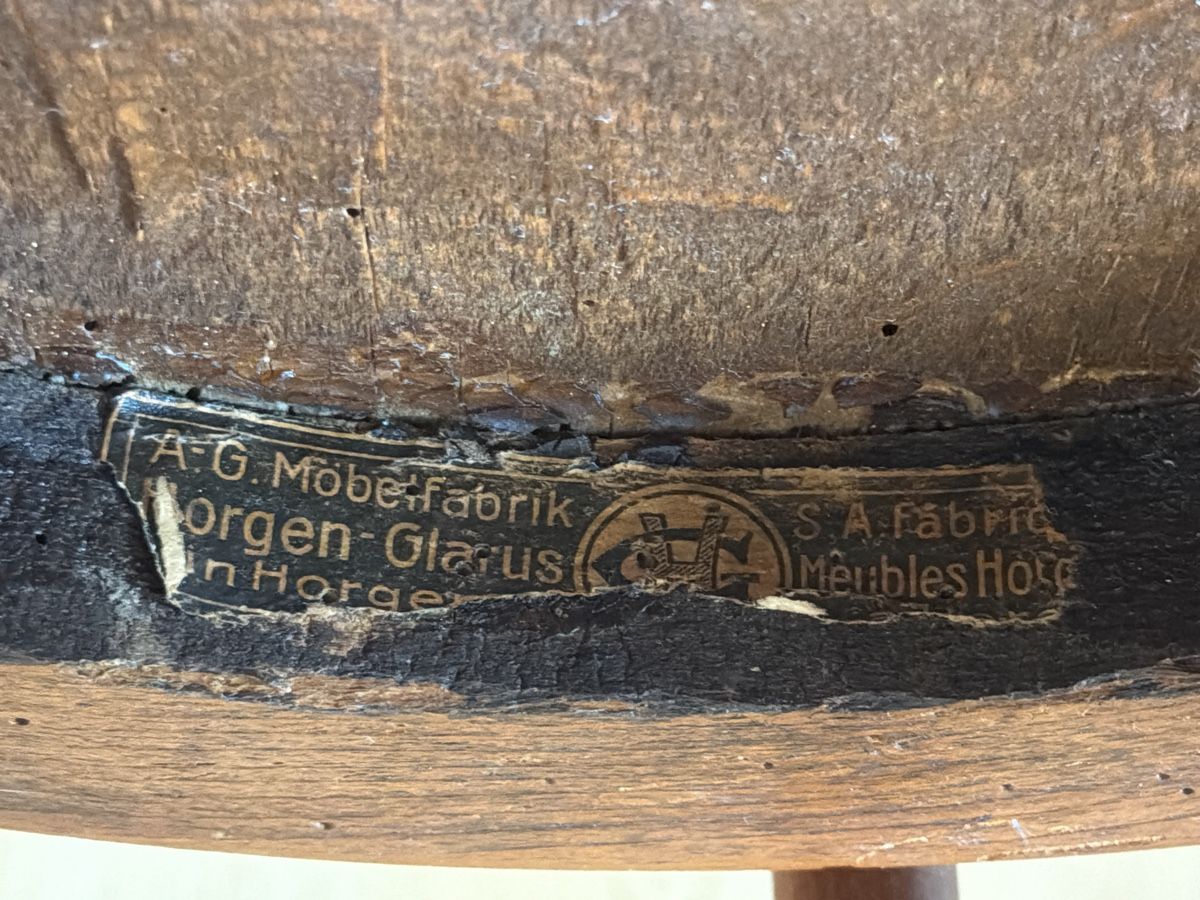 Horgen Glarus Stühle: Alte Horgen Glarus Stühle, 2 Stück. – Gebraucht aus Biberist von Momo33 6
