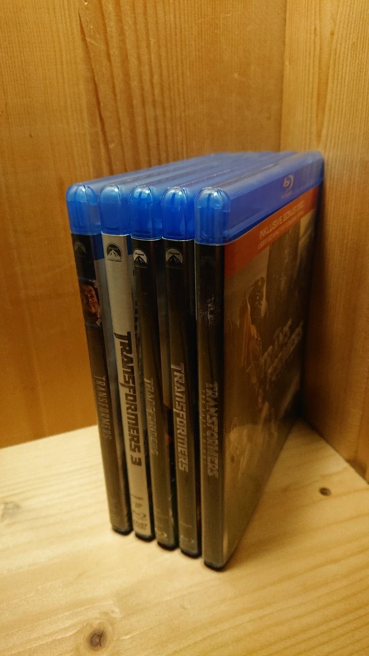Tutti i DVDs: TRANSFORMERS 1 bis 5 auf Blu-Ray – Usato da Wilderswil venduto da Exebub 7