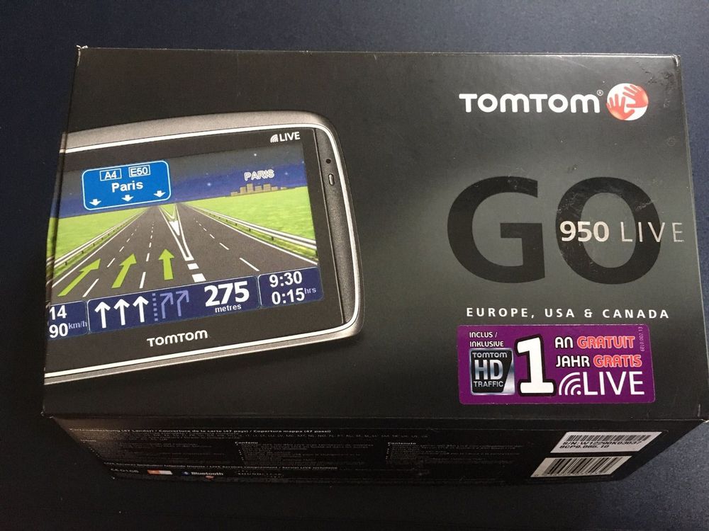 Original Tomtom Go 950 Live Karten: Europa – EXLU