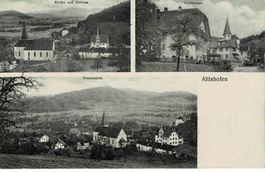 ALTISHOFEN LU sehr schöne Mehrbildkarte gel. 1914!