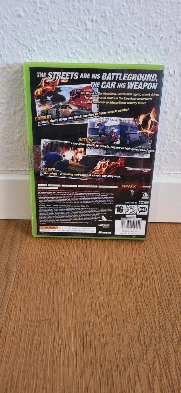 Microsoft Giochi: Xbox 360 - Vin Diesel Wheelman – Usato da Münsingen venduto da DigitaleSpielecke 1