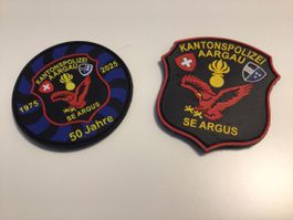 2x Kantonspolizei Aargau Abzeichen/Patch (nr93)