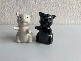 10 Salz und Pfefferstreuer Schweinchen