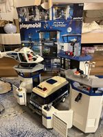 Playmobil Action Police Station, car helicopter horses!