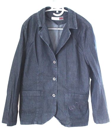 Kaum getragene Fashion Jeans Jacke , Gr. XL