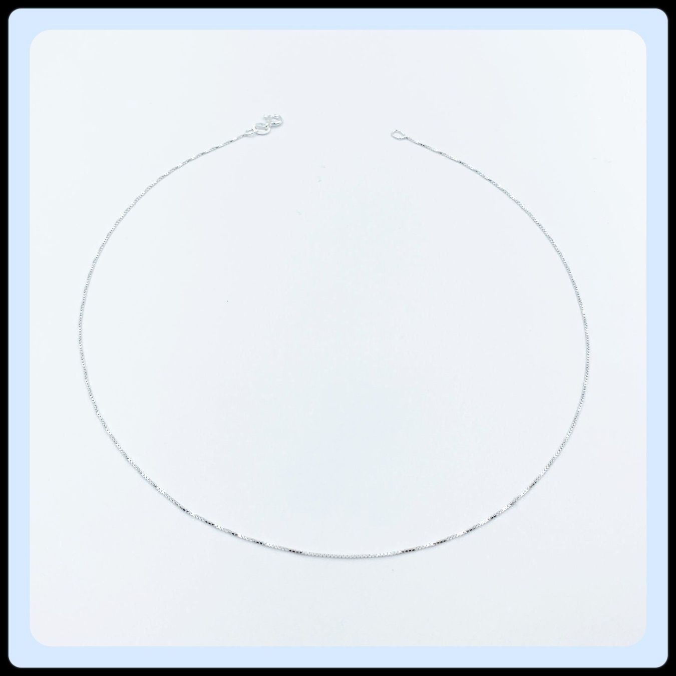 Colliers: Silberkette 40cm, Sterlingsilber Kette – Neuf avec emballage d'origine à Zürich par Mevas_Silber 2