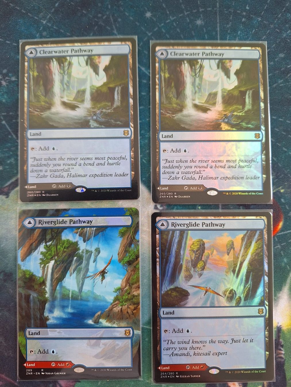 Magic The Gathering Carte collezionabili: 4 Pathway Lands EN , 3x Foil! – Usato da Aarau venduto da bag_t65l 3