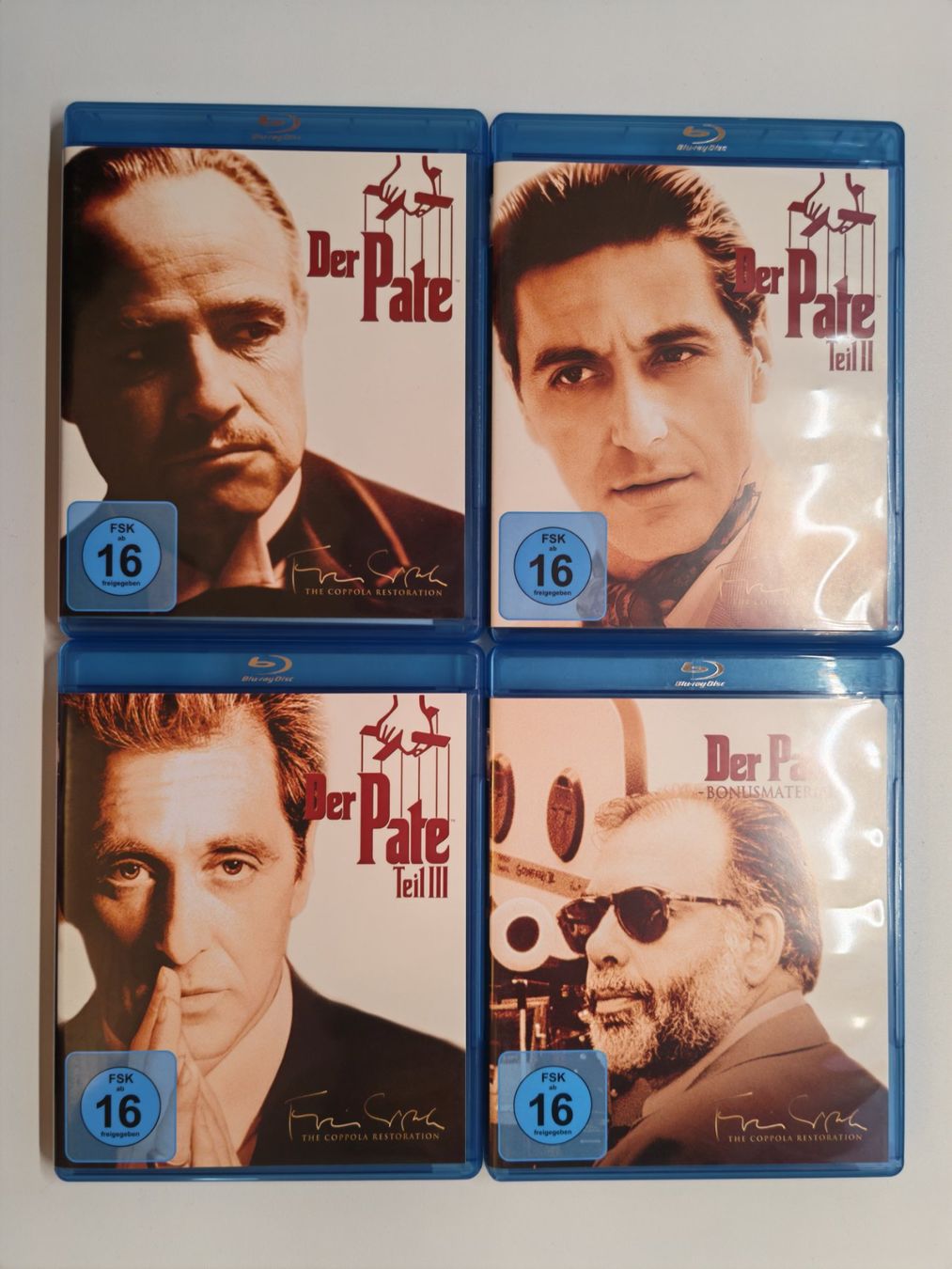 Tutti i DVDs: Der Pate Trilogie - The Coppola Restoration – Usato da Liestal venduto da Kratzilla 4