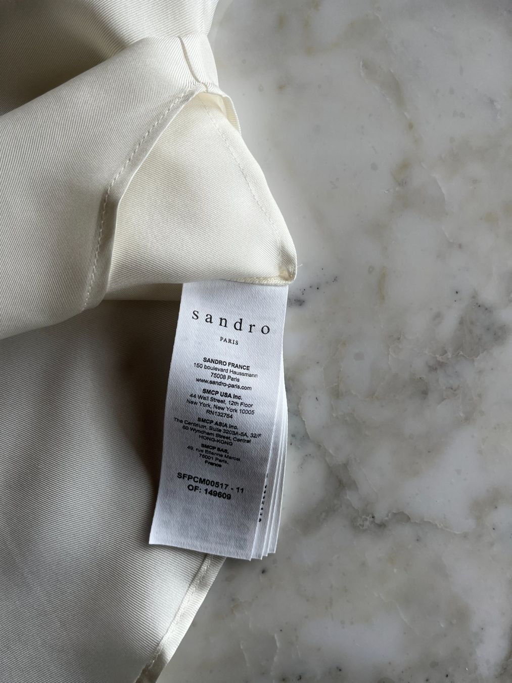 Sandro Blusen: Sandro: Bluse weiss /Seide – Neu (gemäss Beschreibung) aus Bern von cubus01 4