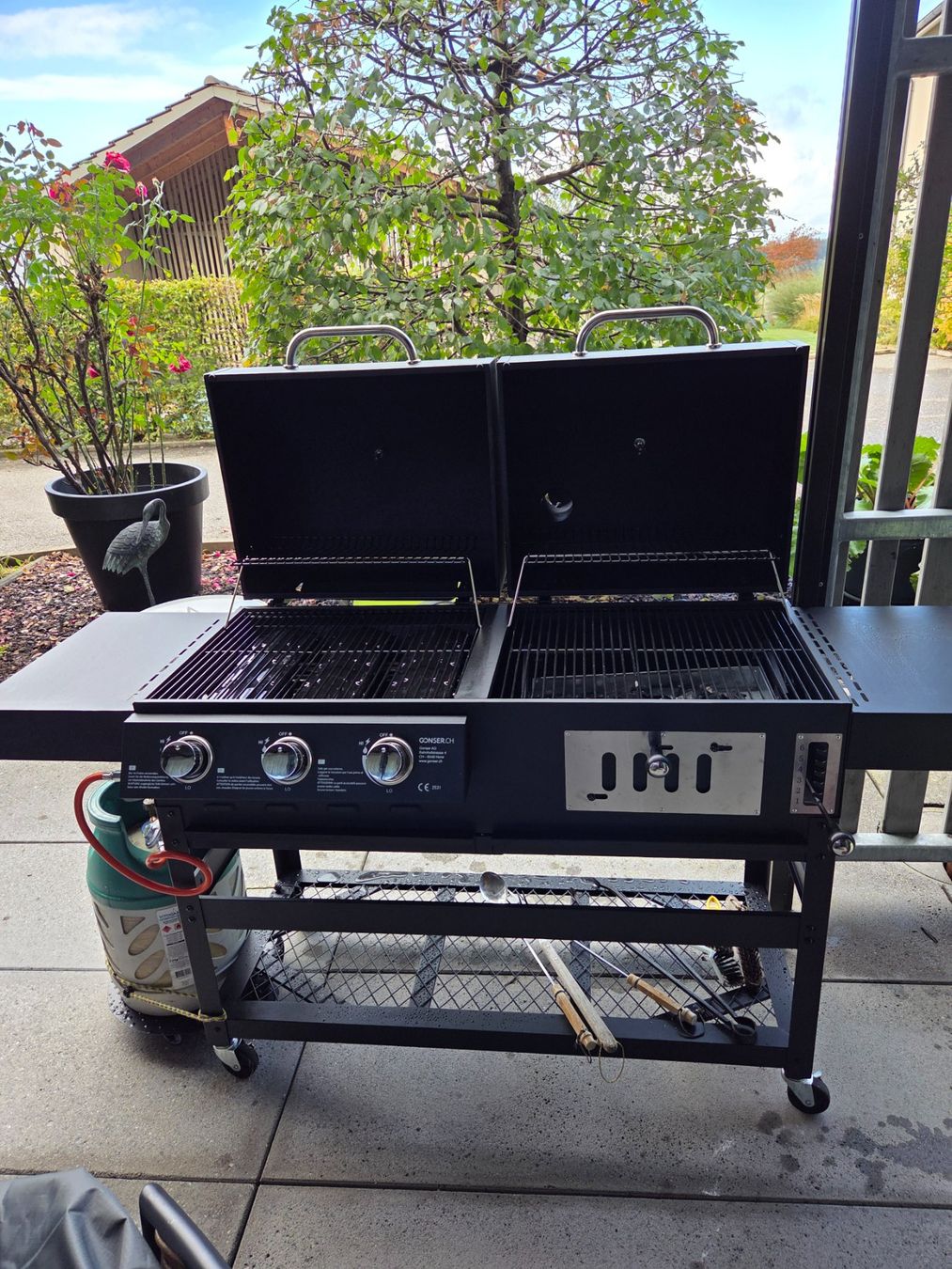 Griglie: Holz- und Gasgrill Gonser – Nuovo (secondo la descrizione) da Kappel am Albis venduto da vite 2