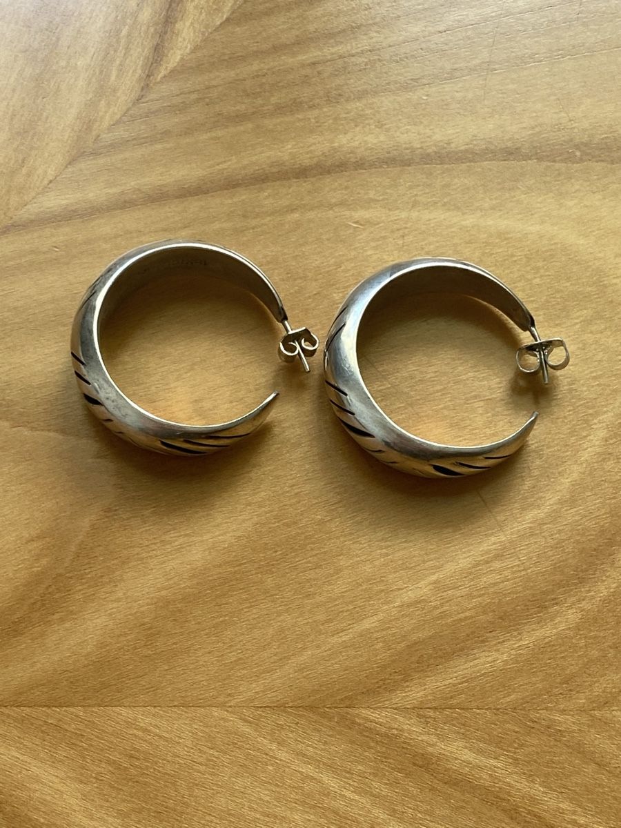 Orecchini pendenti & Orecchini a lobo: Unisex Ohrringe Sterlingsilber 925 – Usato da Birr venduto da Vintage-Liebhaber 1
