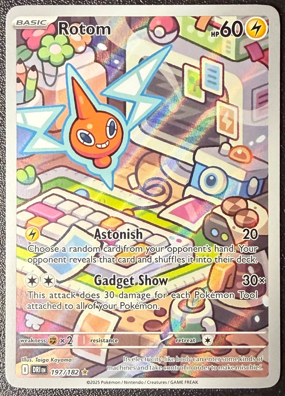 Pokémon Carte collezionabili: Rotom #197 – Nuovo (secondo la descrizione) da Niedergösgen venduto da SwissPokeCards