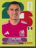 FIFA WORLD CUP 2026 Panini Sticker MEX 2 LUIS MALAGON