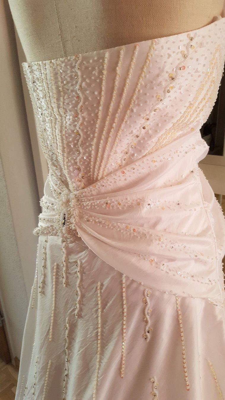 Vestiti: Brautkleid, ivory, Gr. 46 AUSVERKAUF!! – Nuovo e nell'imballaggio originale da turbenthal venduto da lory300zx 5