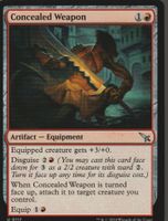 TCG Magic The Gathering MTG UK MKM 117 Concealed Weapon