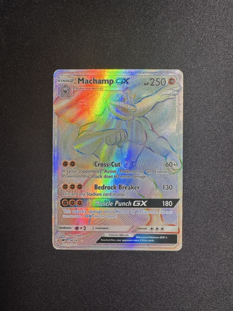 Pokémon Carte collezionabili: Machamp GX DE - Light Played – Usato da Horgen venduto da ric_tz6s