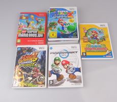 Wii Spiele Mario Konvolut
