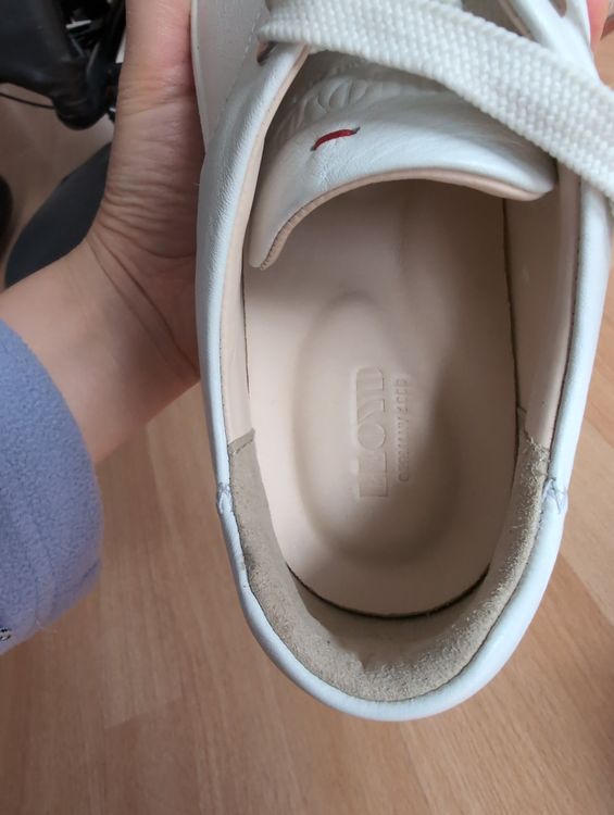 Lloyd white leather sneaker - size 37 4