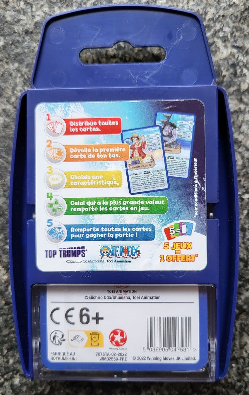 Giochi: Jeu de cartes  One Piece – Nuovo e nell'imballaggio originale da Montet (Glâne) venduto da KOADA 1