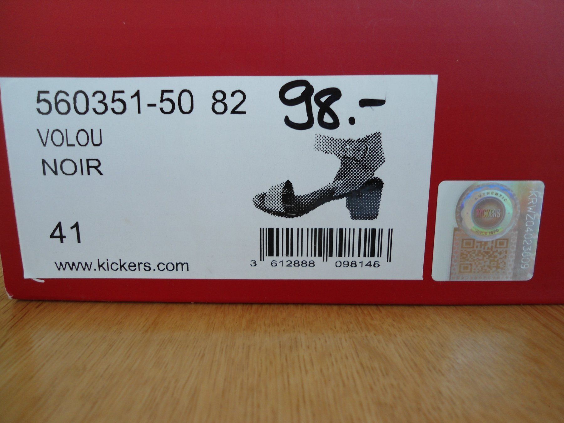 Kickers Scarpe da donna: Sandales Kickers, t. 41, noires – Nuovo (secondo la descrizione) da Essert FR venduto da Boulous 8