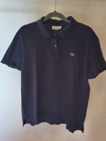 Women'Lacoste Polo Navy — Size 46