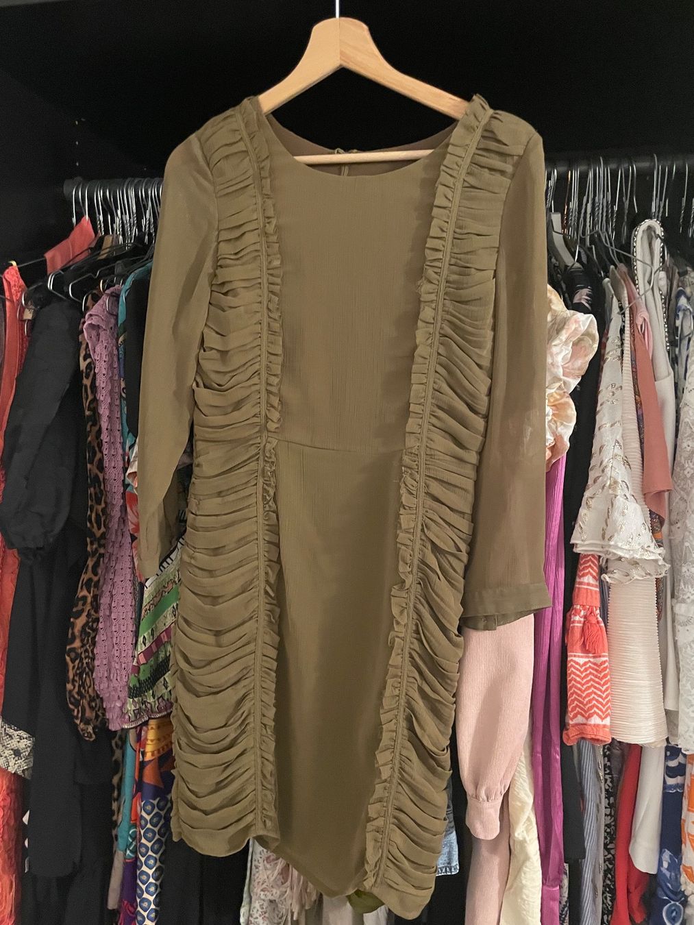 Vestiti: Kleid olivegrün Gr. 36 – Usato da Zürich venduto da Anushka86
