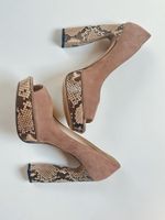 Prada Escarpins Suede/Pyton taille 40