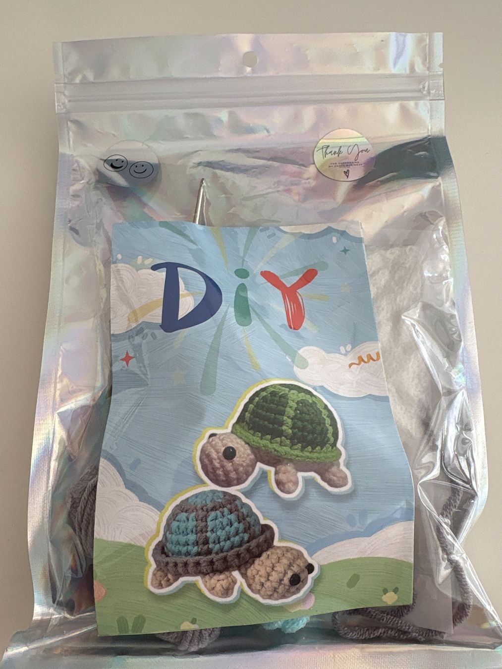 Bastelsets: DIY crochet kit Turtle – Neu und originalverpackt aus Kerzers von jas_c692