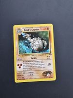 Brock's Graveler Pokemon Karte Gym Challenge