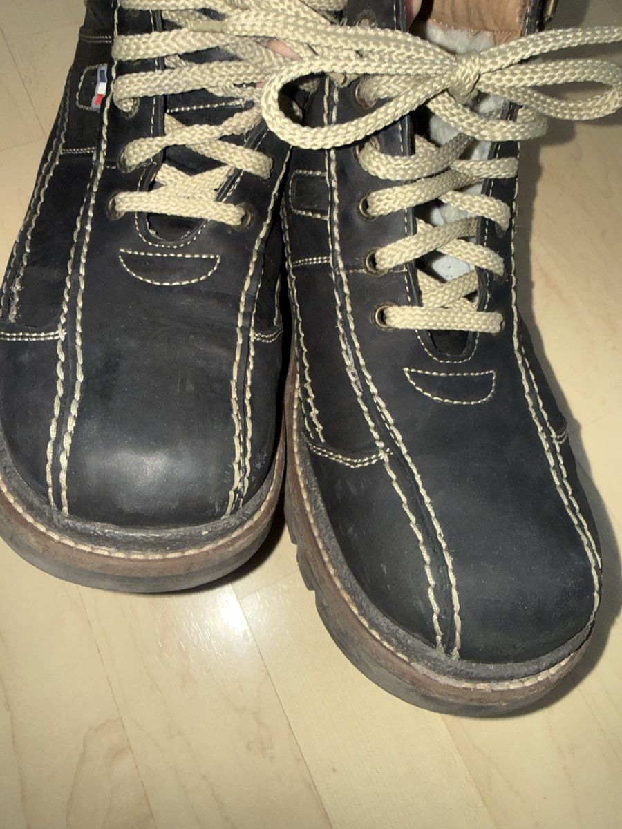 Scarpe da uomo: Herrenstiefel aus echtem Leder Gr.43 – Usato da Buchrain venduto da nat_pl5p 2