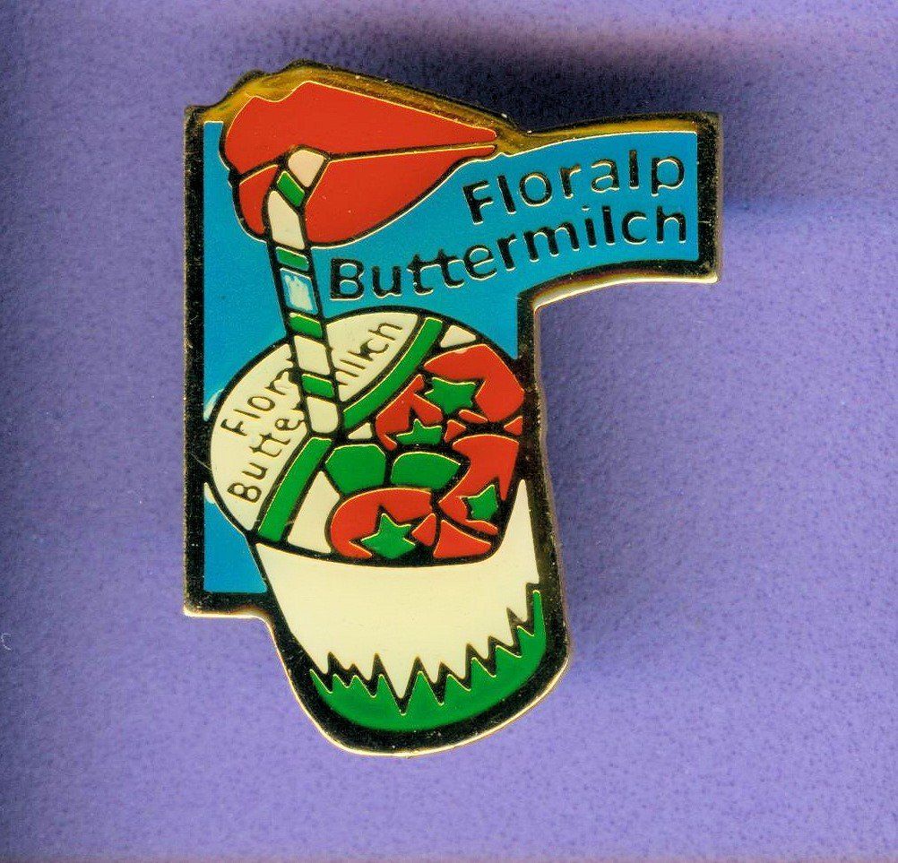 Plaketten & Abzeichen: Floralp  Buttermilch – Gebraucht aus Winterthur von Sammleroase