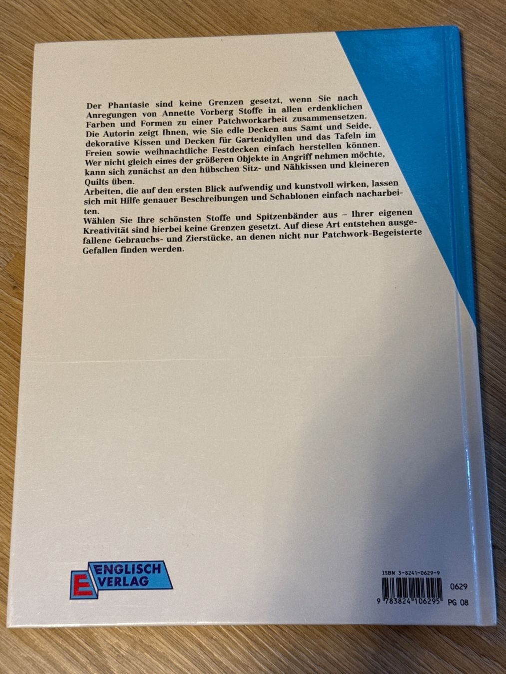 Bücher: Patchwork-Buch mit Vorlagenbogen – Gebraucht aus Andelfingen von Judy0007 1