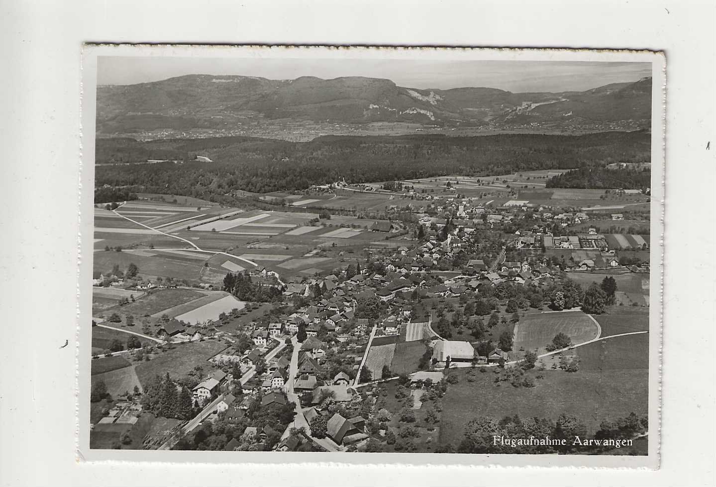 Cartoline postali: Aarwangen, Flugaufnahme – Usato da Spiez venduto da Niesen20