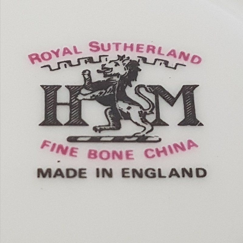 Tassen: Teetasse Royal Sutherland H M Summer Garden – Gebraucht aus Kaltbrunn von Condor2 9
