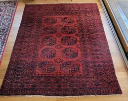 Grosser roter Orientteppich (292x218 cm) – Afghanistan