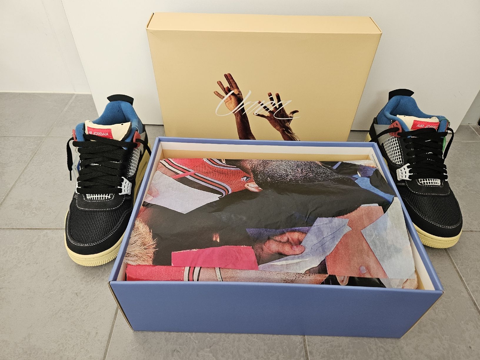 Jordan Scarpe da uomo: Jordan 4 Retro Union Off Noir – Nuovo e nell'imballaggio originale da camorino venduto da abenzo 6