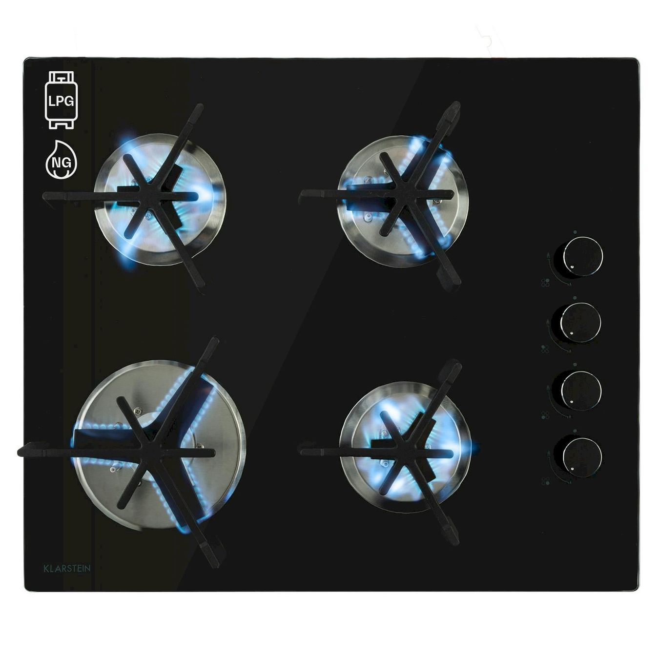 Cuisinières: Klarstein Gaskochfeld 60cm 4-flammig – Neuf avec emballage d'origine à Bottighofen par zaap