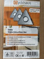 Eyckhaus Delta Dreieckleuchten Set 3×20W inkl. Trafo