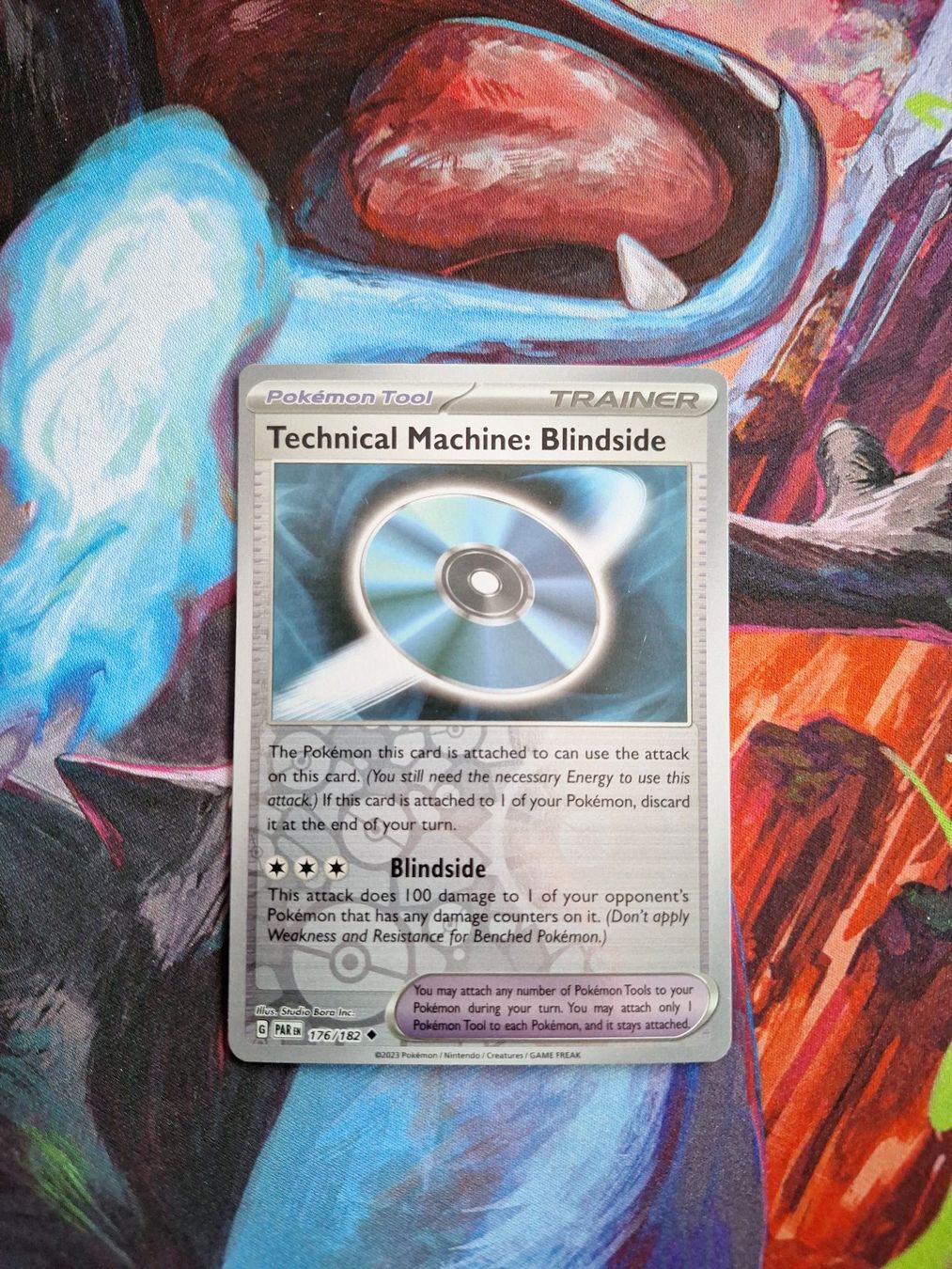 Pokémon Carte collezionabili: Technical Machine Blindside Reverse Holo - Paradox Rift – Usato da Altstätten SG venduto da GGsGameshop