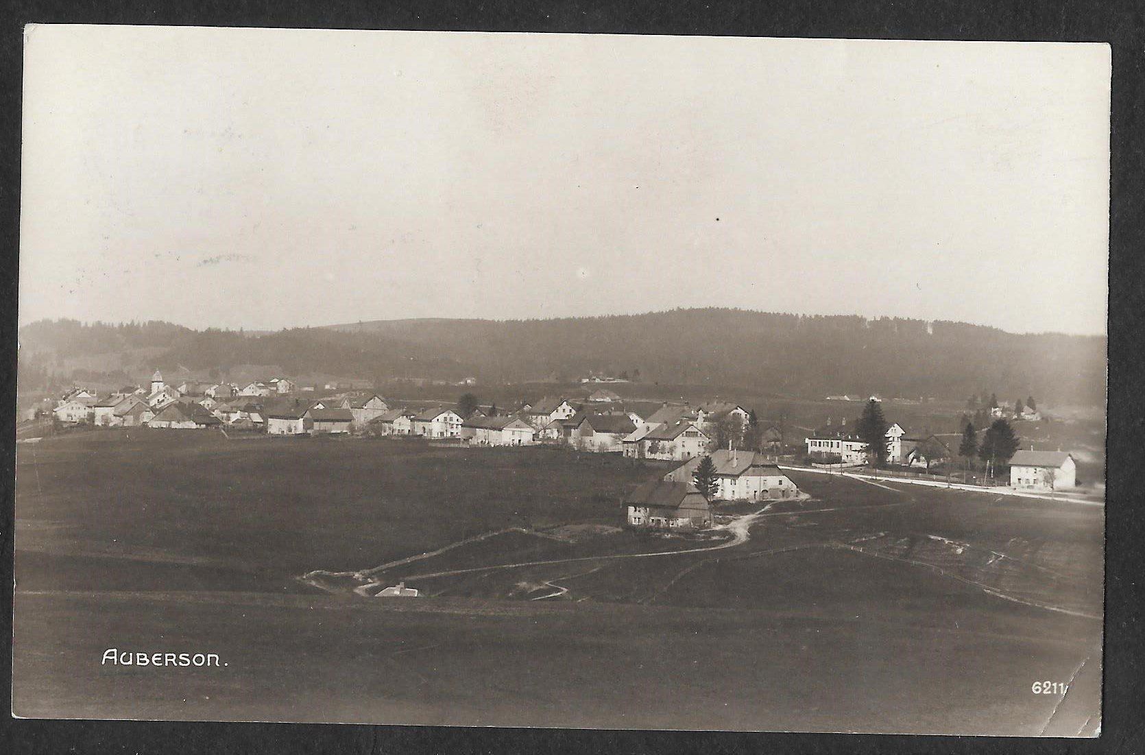 Cartes postales: Auberson Dorfansicht – D'occasion à Olten par clotaldi