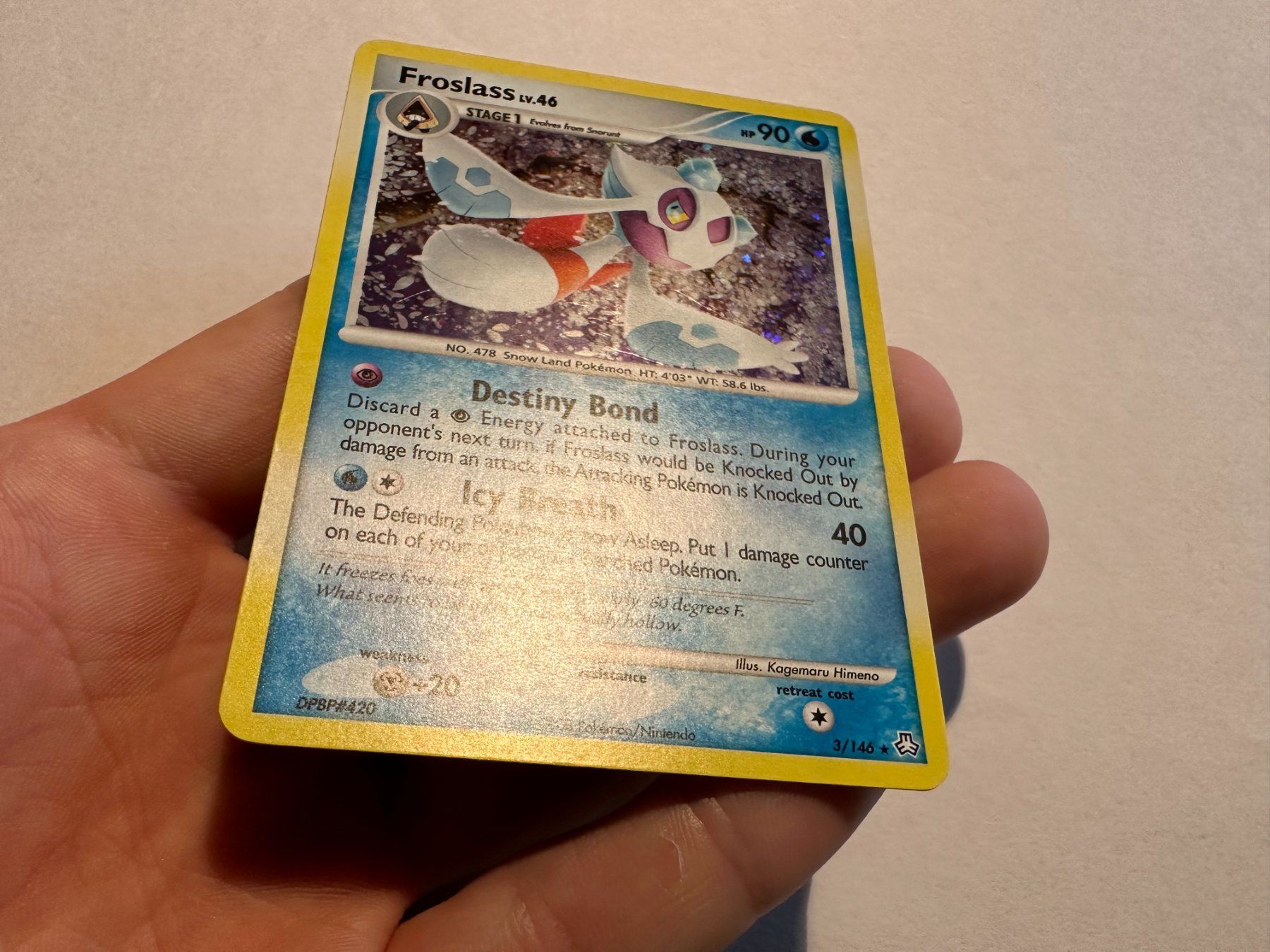 Pokémon Carte collezionabili: Froslass holo D&P Legends Awakened EN – Usato da Hagendorn venduto da Pokecollectorch 1